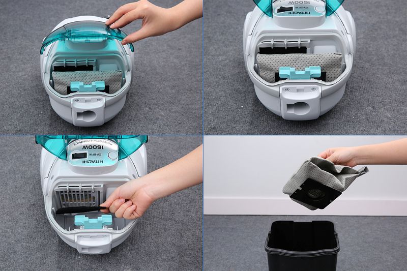 Máy hút bụi Hitachi CV-BF16 dạng hộp 1600W
