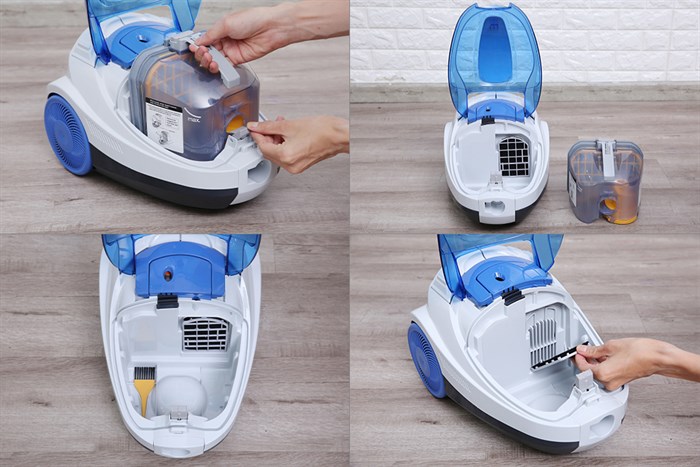 Máy hút bụi Hitachi CV-SF18 dạng hộp