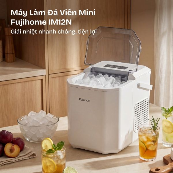 Máy làm đá mini Fujihome IM12N