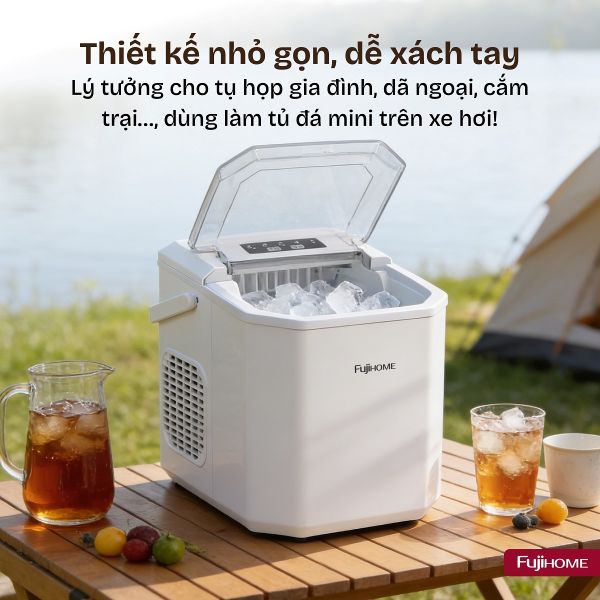 Máy làm đá mini Fujihome IM12N
