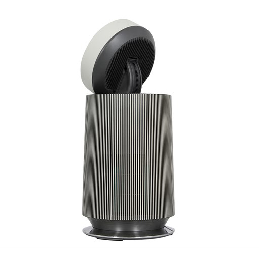 Máy lọc không khí LG AS65GDBY0 mặt sau cửa gió mở