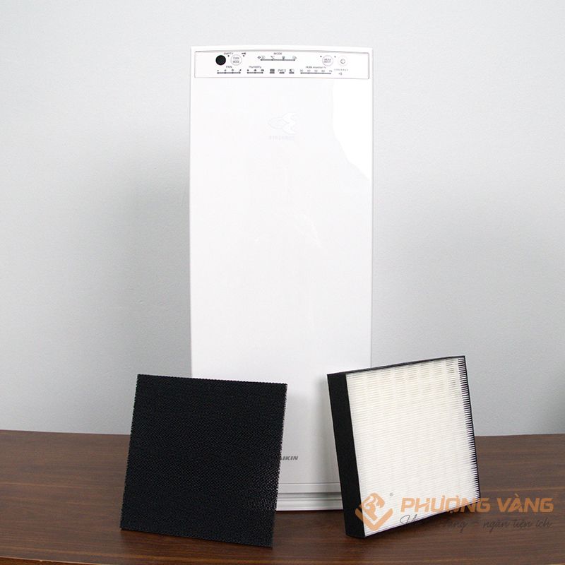 Máy lọc không khí tạo ẩm Daikin MCK555AVMV-W màng than, màng hepa