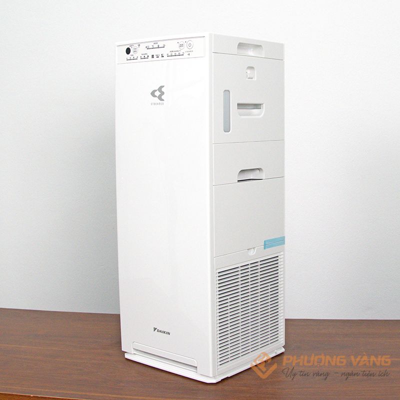 Máy lọc không khí tạo ẩm Daikin MCK555AVMV-W góc nghiêng trái