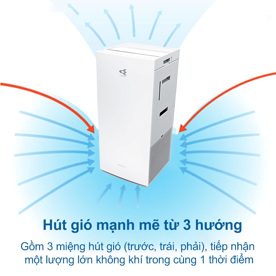 Máy lọc không khí tạo ẩm Daikin MCK70ZVM7-T 48m²