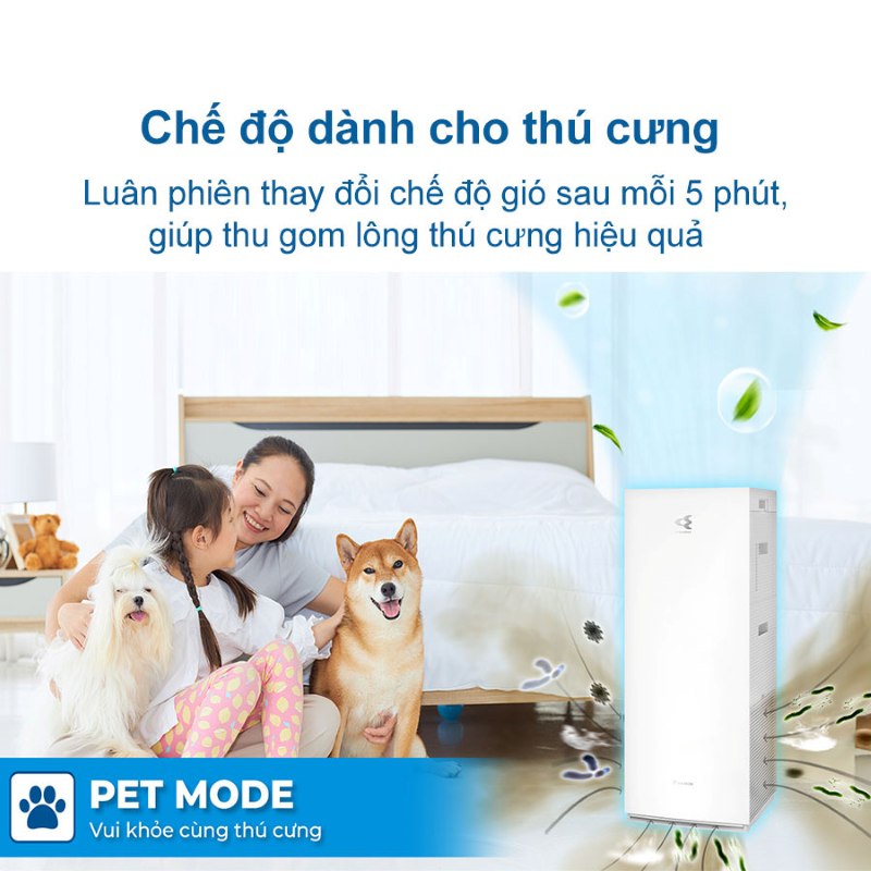Máy lọc không khí tạo ẩm Daikin MCK70ZVM7-T 48m²