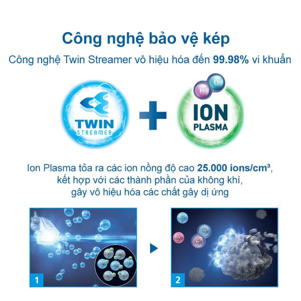 Máy lọc không khí tạo ẩm Daikin MCK70ZVM7-T 48m²