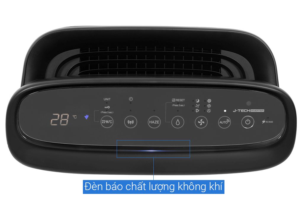 Máy lọc không khí tạo ẩm Sharp KI-N40V-H 28m²