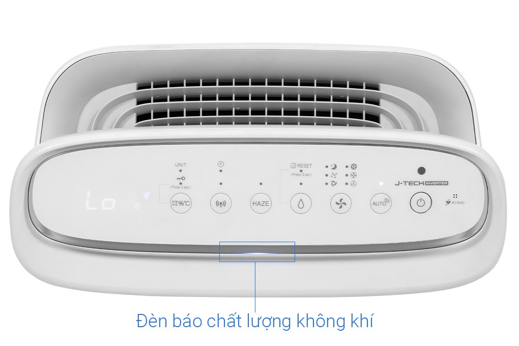 Máy lọc không khí tạo ẩm Sharp KI-N40V-W 28m²
