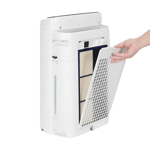 Máy lọc không khí tạo ẩm Sharp KI-N50V-W màng lọc thô