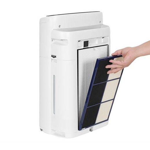 Máy lọc không khí tạo ẩm Sharp KI-N50V-W màng than hoạt tính