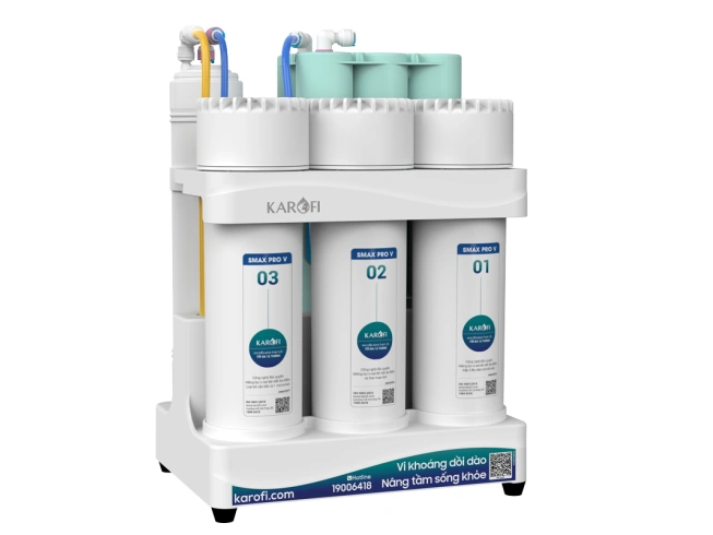Máy lọc nước Karofi KAQ-U05 Pro, 10 lõi