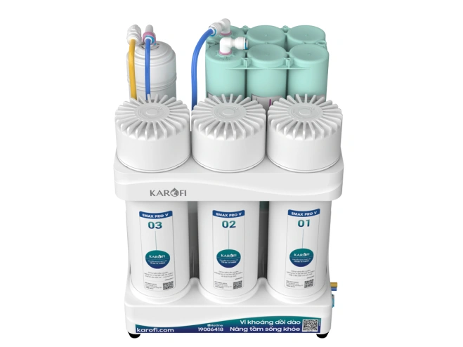 Máy lọc nước Karofi KAQ-U05 Pro, 10 lõi
