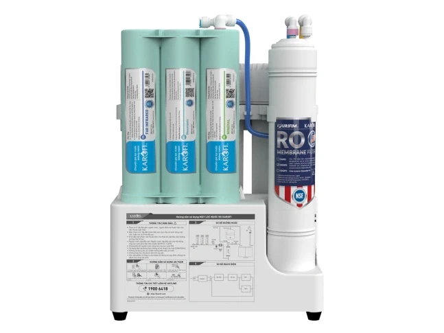 Máy lọc nước Karofi KAQ-U05 Pro, 10 lõi