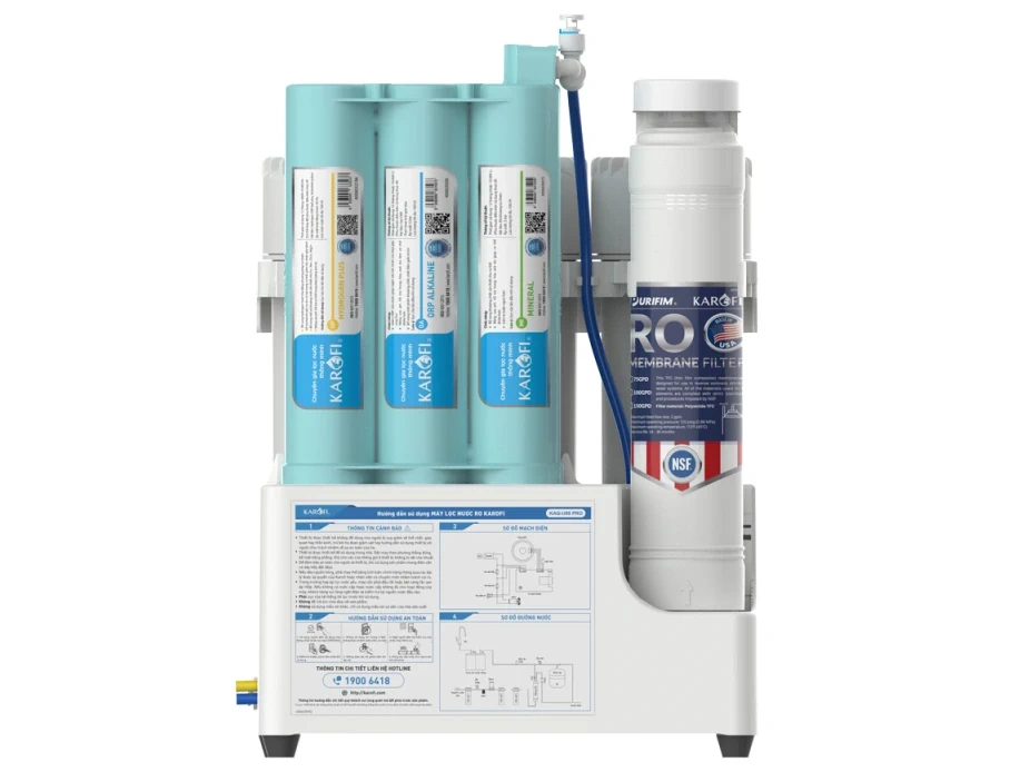Máy lọc nước Karofi KAQ-U95 Pro, 10 lõi