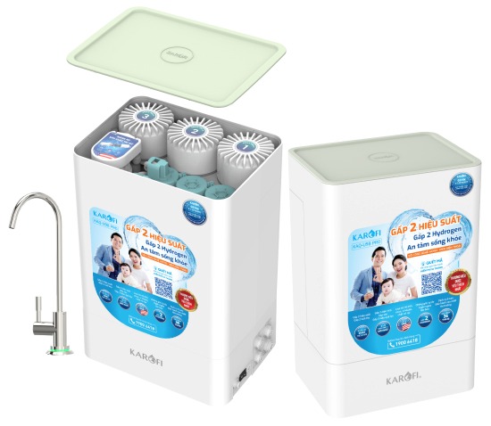 Máy lọc nước Karofi KAQ-U98 Pro, 10 lõi