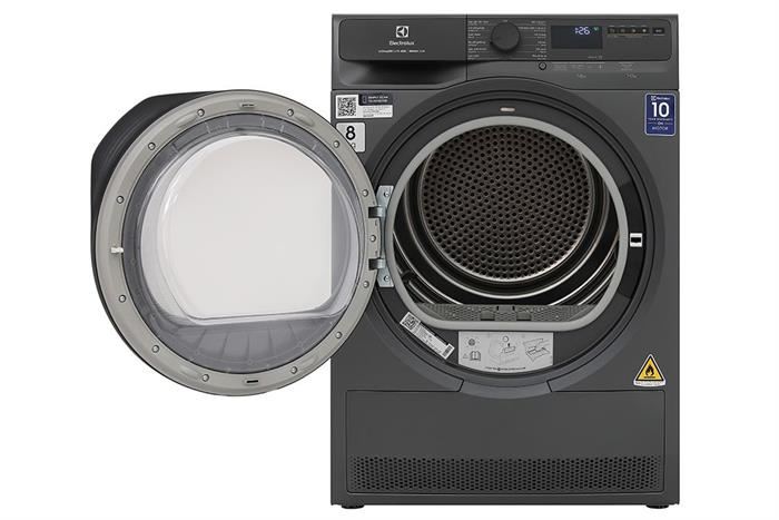 Máy sấy quần áo bơm nhiệt Electrolux EDH803J5SC 8 kg