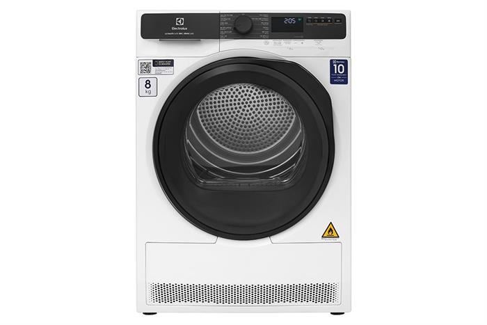 Máy sấy quần áo bơm nhiệt Electrolux EDH803J5WC mặt trước