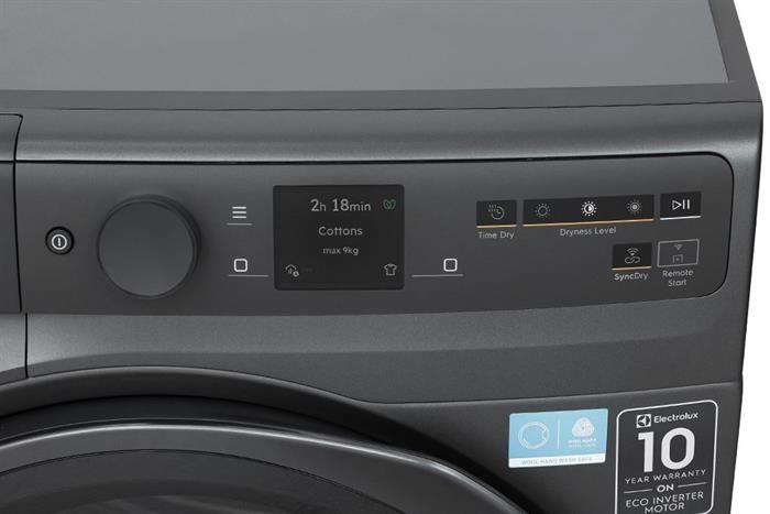 Máy sấy quần áo bơm nhiệt Electrolux EDH902R9SC 9 kg