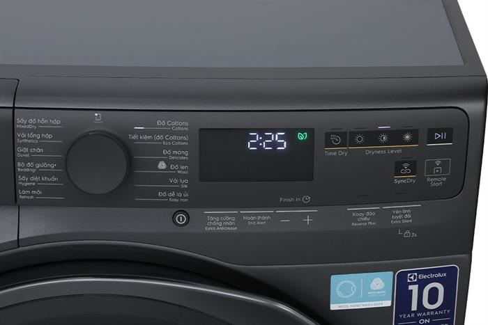 Máy sấy quần áo bơm nhiệt Electrolux EDH903R7SC 9 kg