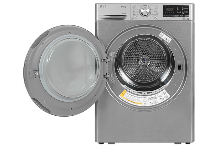 Máy sấy quần áo bơm nhiệt LG DVHP50P 10.5 kg