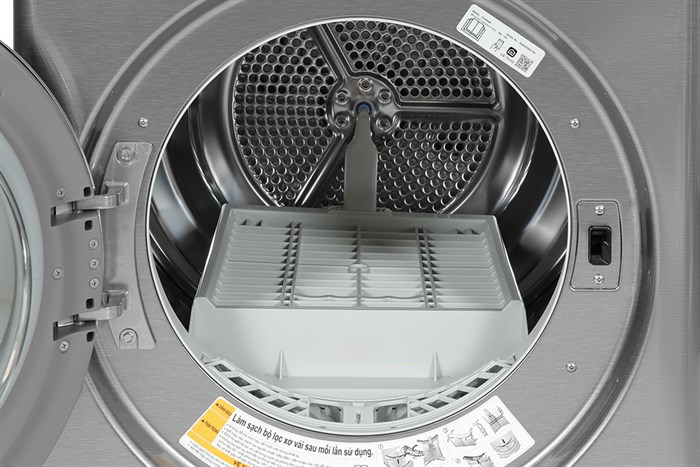 Máy sấy quần áo bơm nhiệt LG DVHP50P 10.5 kg