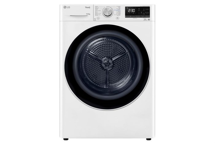 Máy sấy quần áo bơm nhiệt LG DVHP50W 10.5 kg