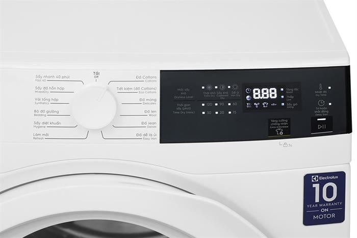 Máy sấy quần áo Electrolux EDV804H3WC 8 kg