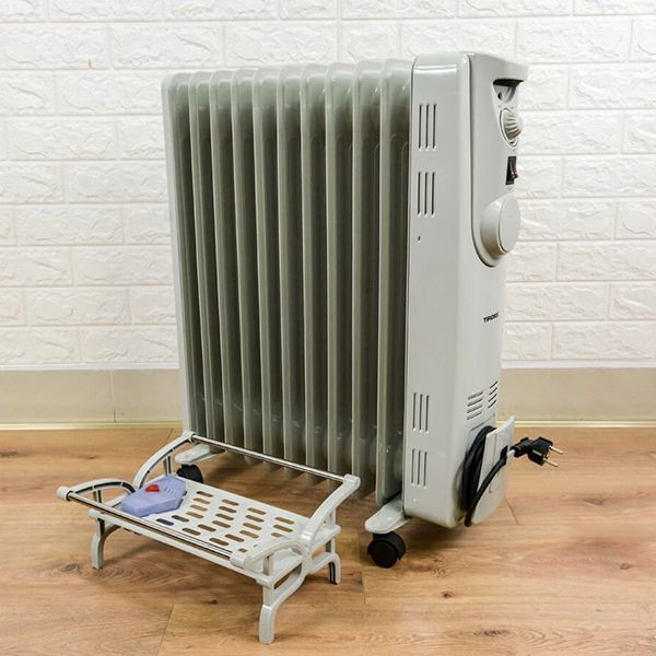 Máy sưởi dầu Tiross TS924, 11 thanh, 2400W
