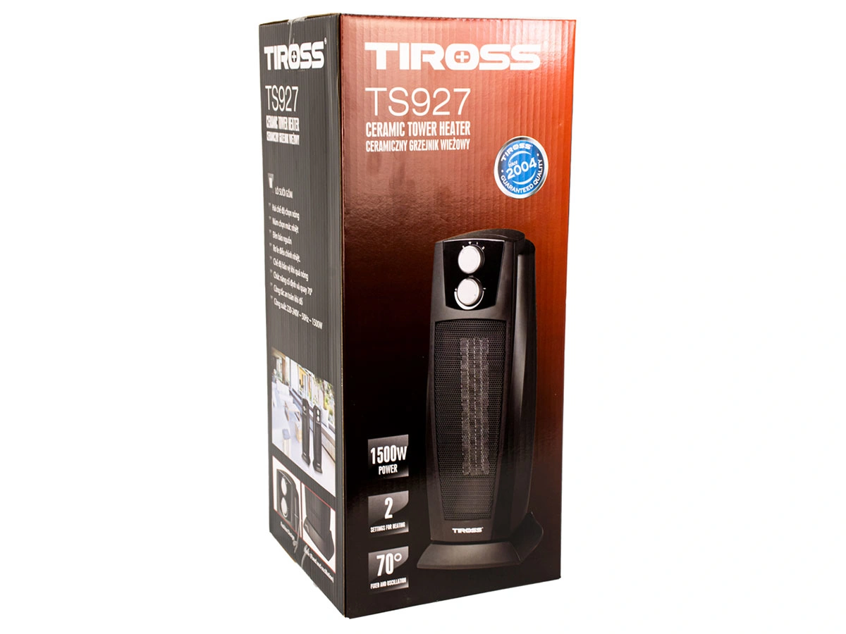 Máy sưởi gốm Tiross TS927 - 2 chiều, 1500W