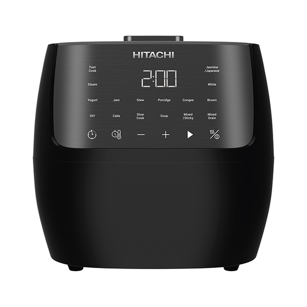 Nồi cơm điện Hitachi RZ-S18VN BK mặt trước