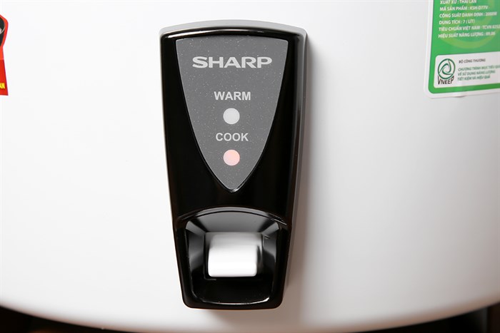 Nồi cơm điện Sharp KSH-D77V 7 lít, nắp rời