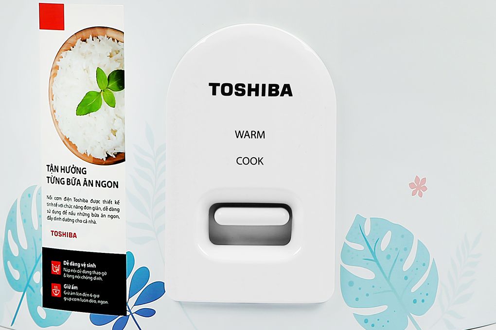 Nồi cơm điện Toshiba RC-10JH2PV(B) 1 lít