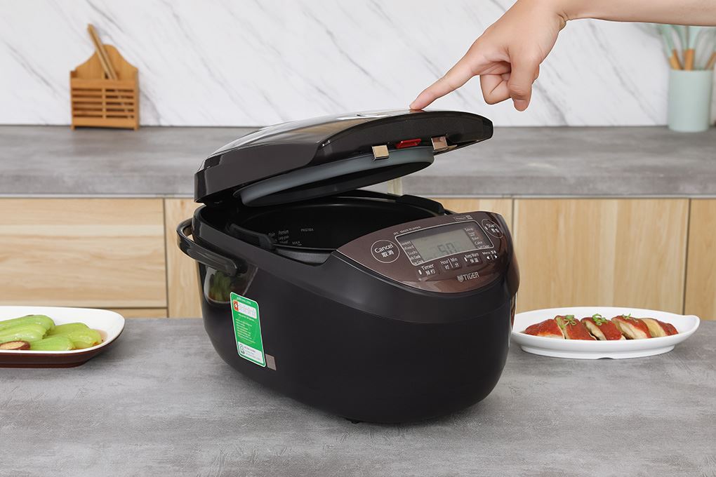 Nồi cơm điện tử cao tần áp suất Tiger JPK-W18W 1.8 lít