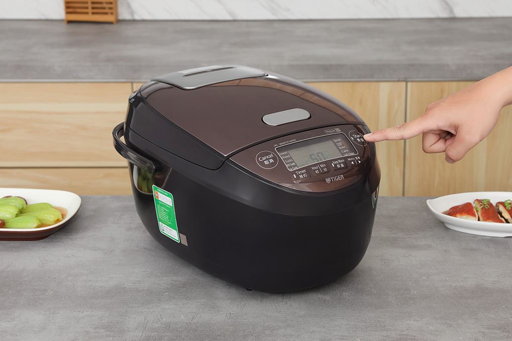 Nồi cơm điện tử cao tần áp suất Tiger JPK-W18W 1.8 lít