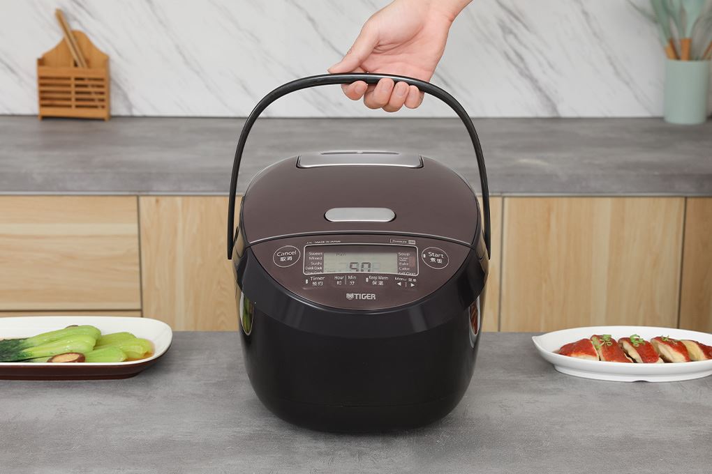 Nồi cơm điện tử cao tần áp suất Tiger JPK-W18W 1.8 lít