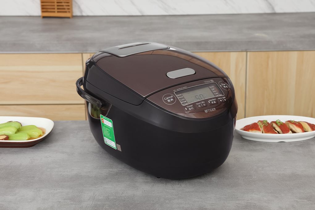 Nồi cơm điện tử cao tần áp suất Tiger JPK-W18W 1.8 lít