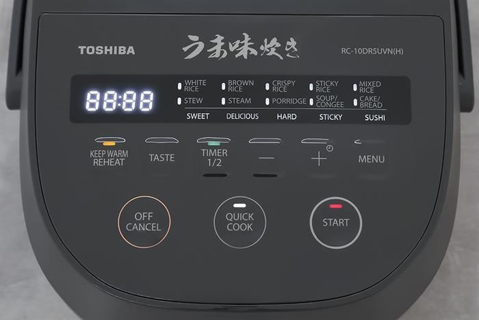 Nồi cơm điện tử Toshiba RC-10DR5UVN(H) 1 lít