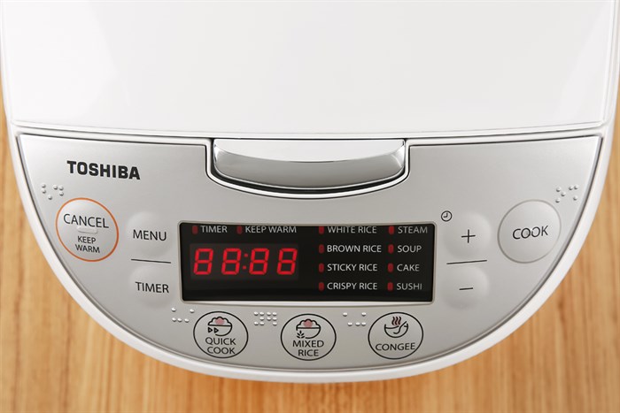 Nồi cơm điện tử Toshiba RC-18DH2PV(W) 1.8 lít
