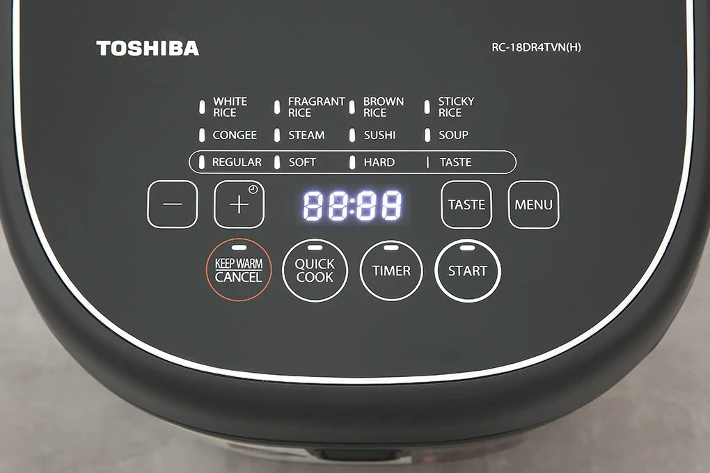 Nồi cơm điện tử Toshiba RC-18DR4TVN(H) 1.8 lít