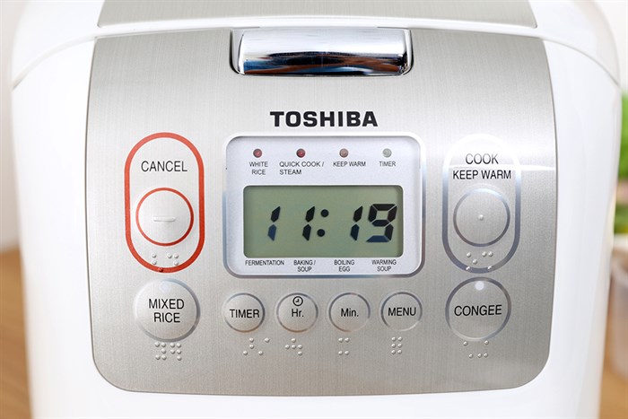 Nồi cơm điện tử Toshiba RC-18NTFV(W) 1.8 lít