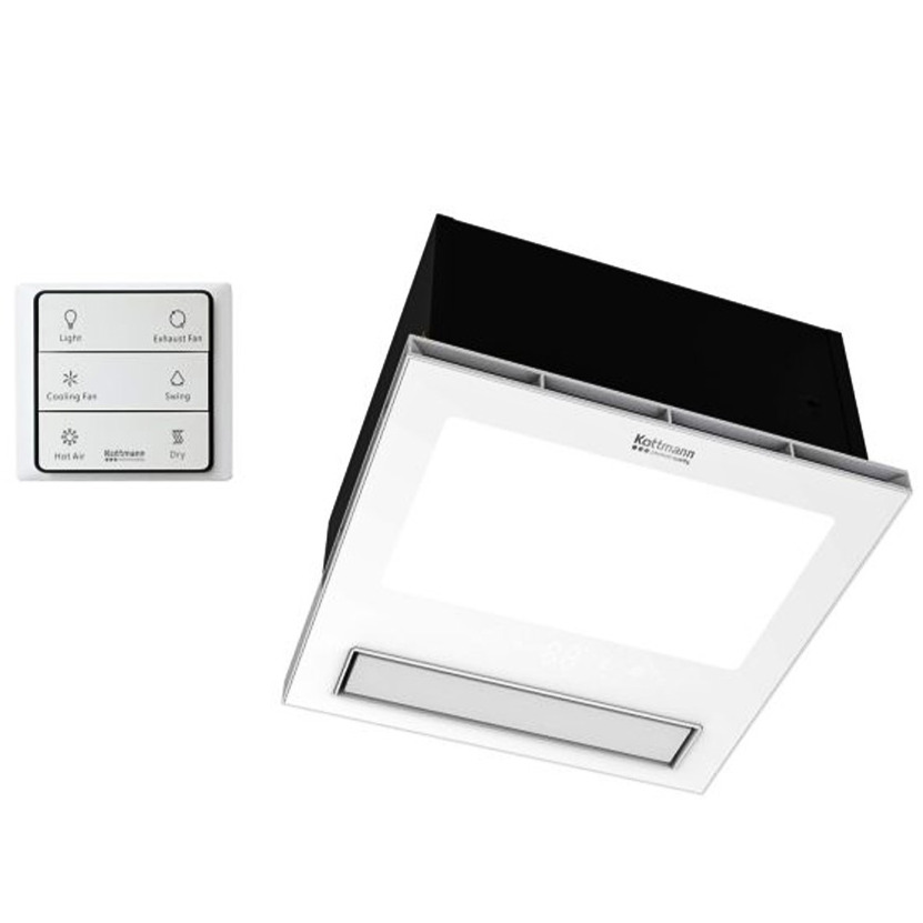 Quạt âm trần đa năng Kottmann K6 lắp nhà tắm
