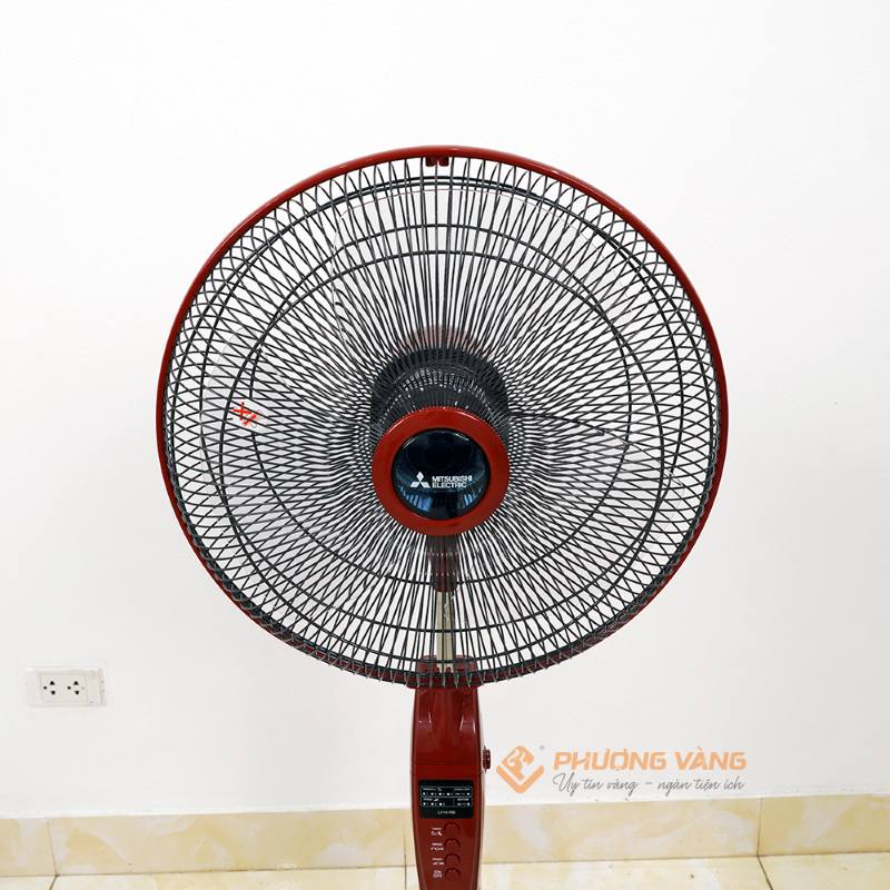 Quạt đứng Mitsubishi LV16-RB CY-RD mặt trước