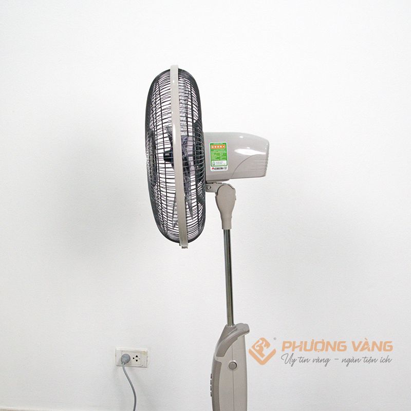 Quạt đứng Mitsubishi LV16-RB SF-GY mặt bên