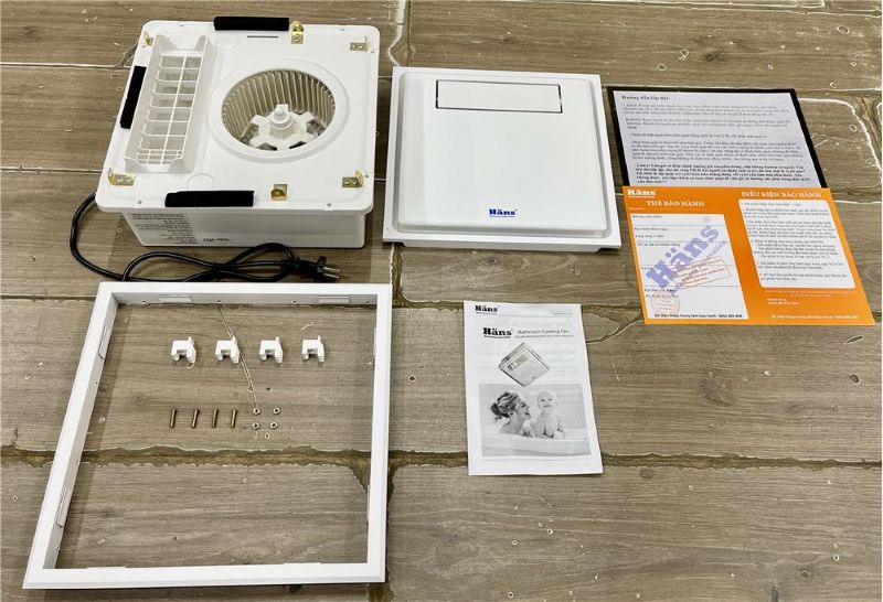 Quạt mát âm trần Hans H10S 39W