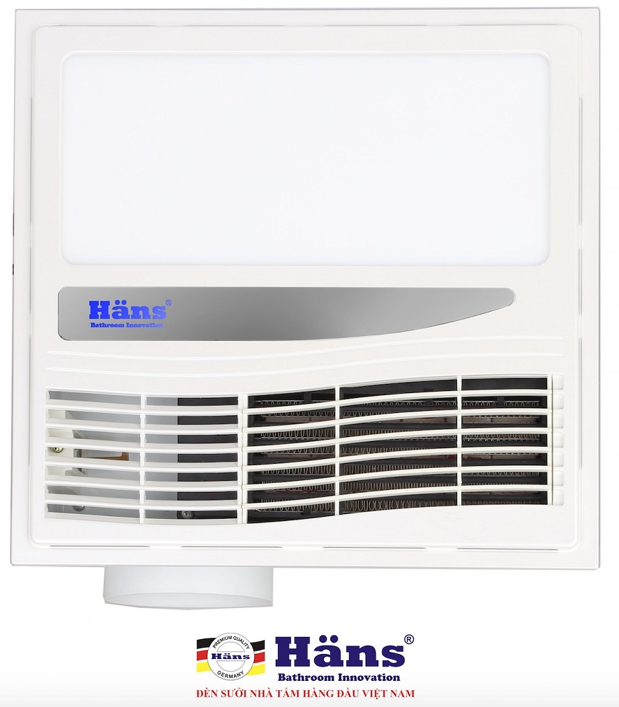 Quạt sưởi âm trần Hans HA-S có thông gió