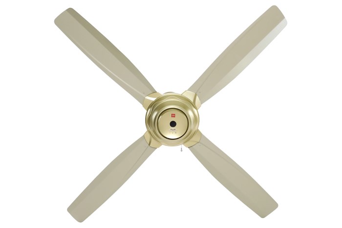 Quạt trần KDK M56XR(GD) 4 cánh, màu vàng