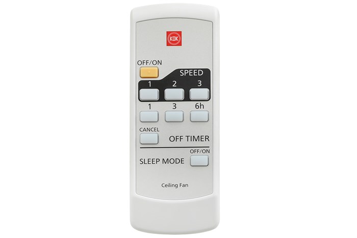 Quạt trần KDK M56XR(GD) 4 cánh, màu vàng