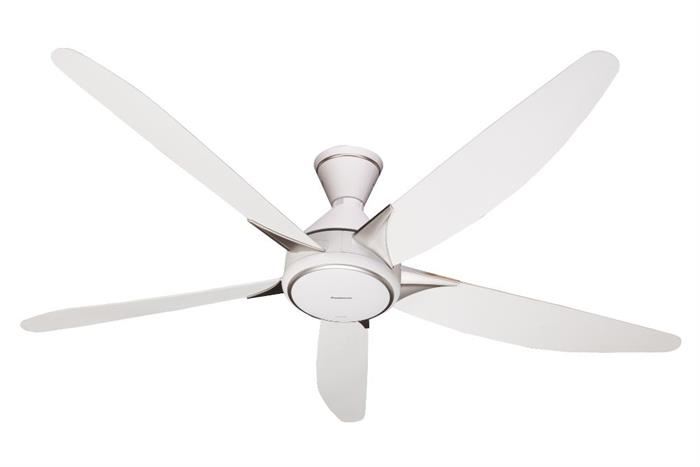 Quạt trần Panasonic F-60GDS-WS màu trắng ti ngắn