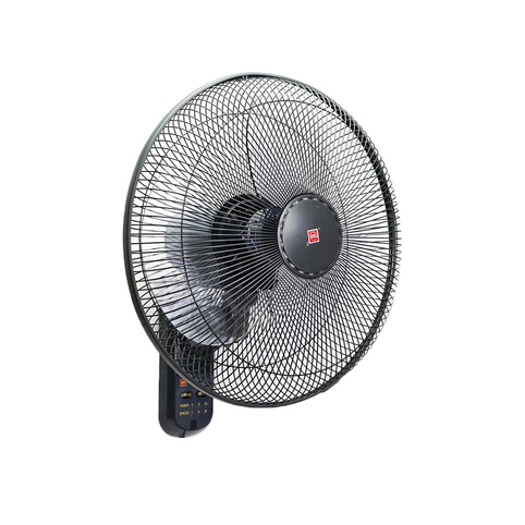 Quạt treo tường KDK M40M(BK) góc nghiêng phải