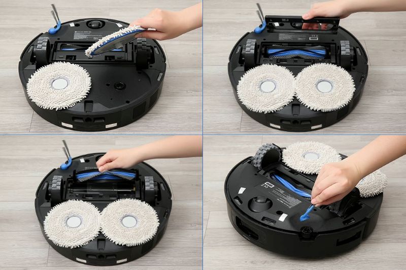 Robot hút bụi lau nhà Ecovacs Deebot T30C 20000Pa